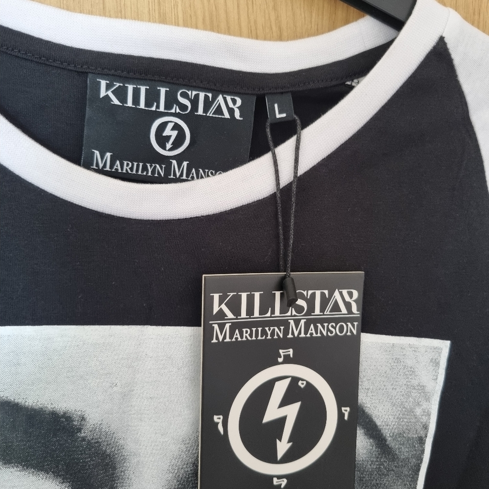 Killstar x marylin manson American conspiracy tee Size L - Picture 4 of 7